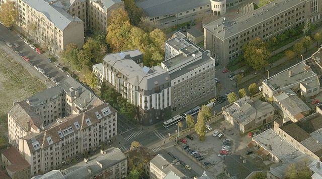 Реконструкция многоквартирного дома 3 - ул. Кришьяня Валдемара, 61, Рига
