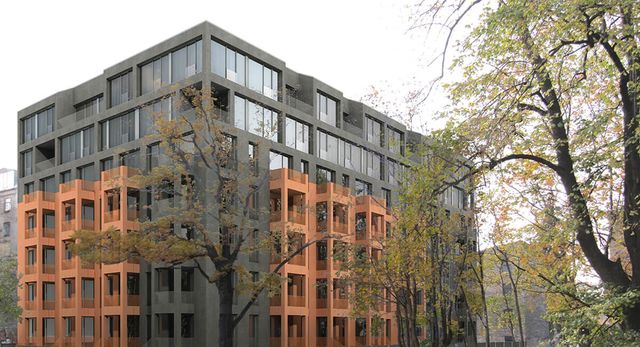 Daudzdzīvokļu ēkas jaunbūve Rīgā
