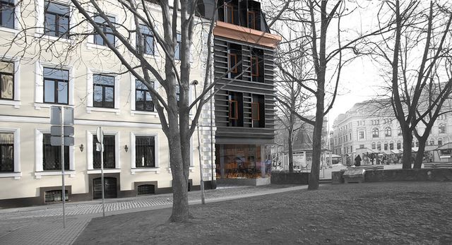 Biroju ēka projekti Rīgā